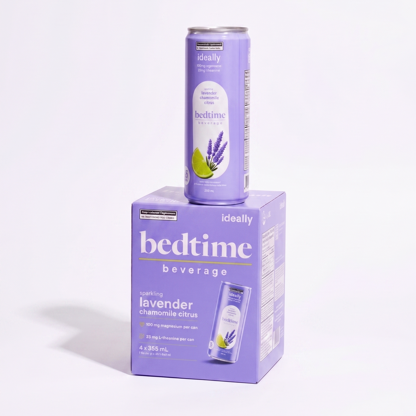 Box of 4 - Ideally Bedtime Beverage- Lavender Chamomile Citrus